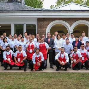 La Tribu con al embajador de Perú en España, Luis Ibérico Núñez
