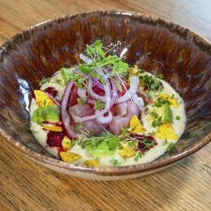 Ceviche de mahi mahi