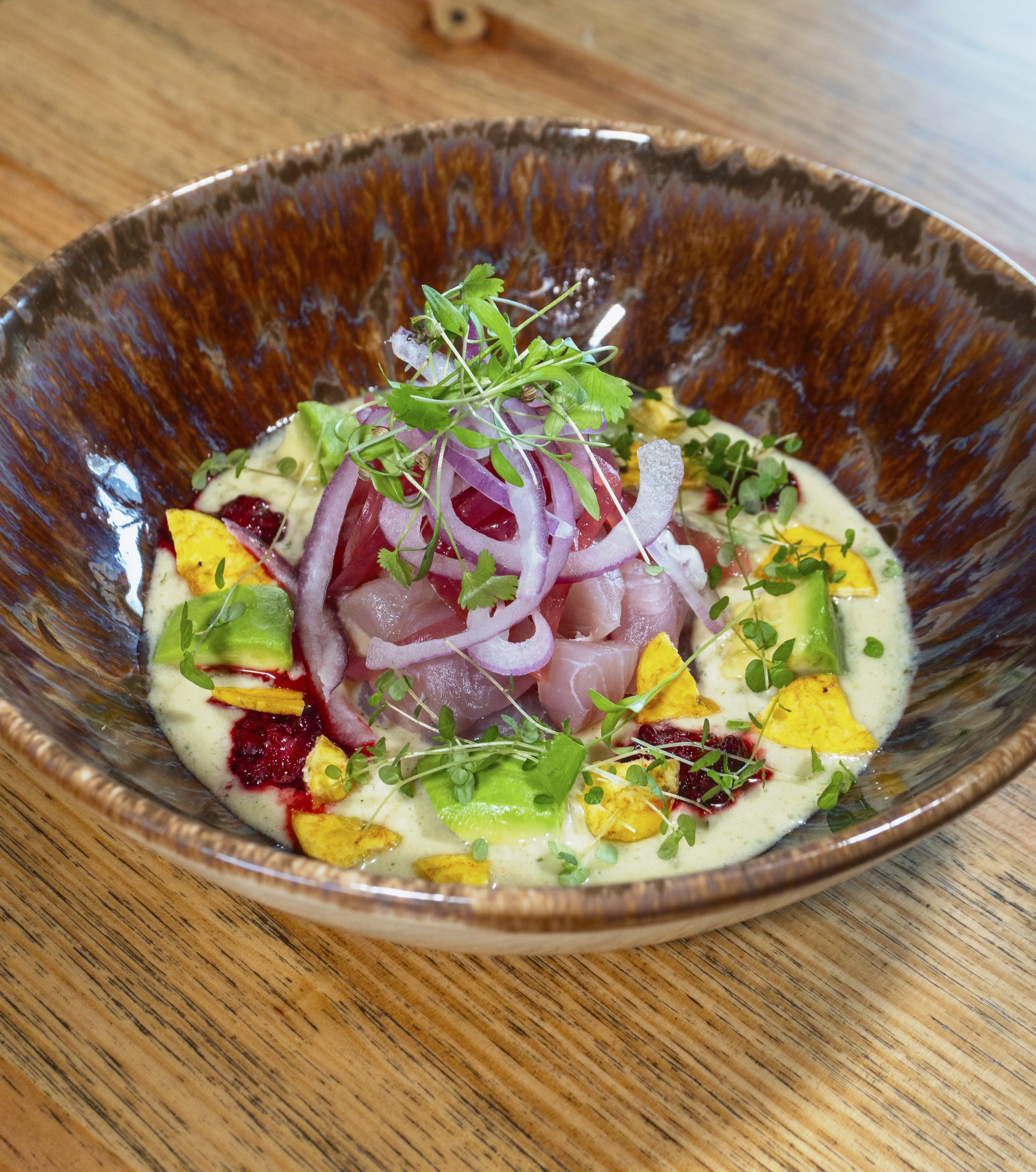 Ceviche de mahi mahi