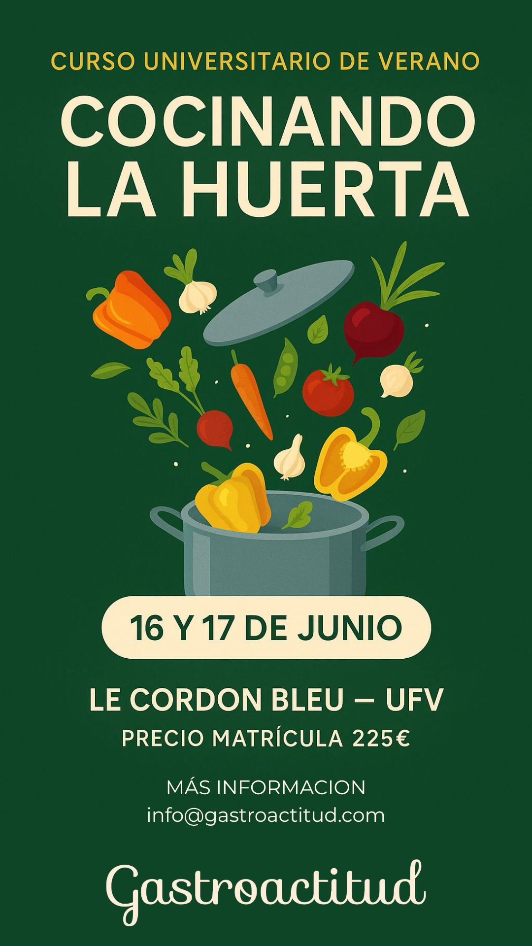 Gastroactitud curso universitario de verano 2025